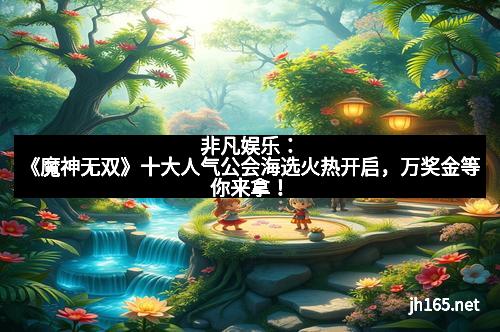 非凡娱乐：《魔神无双》十大人气公会海选火热开启，万奖金等你来拿！